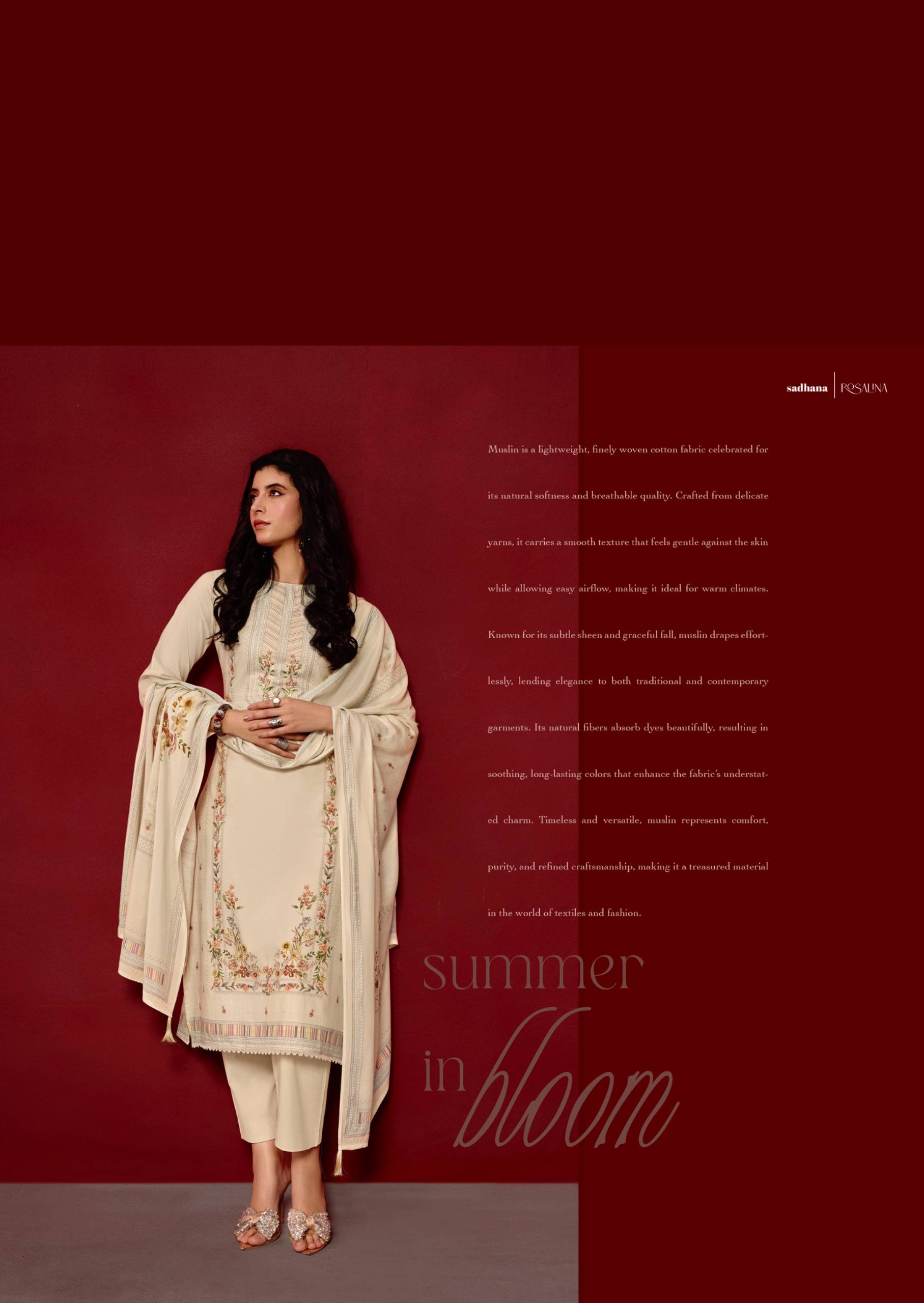 ROSALINA By SADHANA FASHION 11113 to 11118 Series Beautiful Pakistani Suits Colorful Stylish Fancy Casual Wear PURE MILANZ COTTON Dresses At Wholesale Price